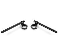 Fullibars kit Demi Guidon Ø 41mm per fourche Ø 41mm CBR500R Katana Bandit cafe racer demi guidon Rehaussé 2.5CM de tube Ø 22.2mm en aluminium