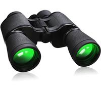 FULLJA Jumelles compactes pour adultes 20 x 50 avec vision claire à faible lumière, grand oculaire, étanches, pour l'observation des oiseaux, la chasse, les concerts en plein air