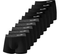 Fullluwaa Boxer Homme Coton Lot de 10, Doux Ceinture Élastique