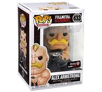 Funko Figurine Full Metal Alchemist Alex Armstrong – Pop exclusif pailleté 10 cm