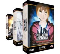Fullmetal Alchemist : Brotherhood - Intégrale - Edition Gold - 3 Coffrets (15 Dvd + Livrets)