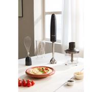 FULLMIX RETRO - Mixeur Plongeant Multifonction 1000 W Avec Accessoires Noir