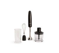 FULLMIX RETRO - Mixeur plongeant multifonction 1000 W avec accessoires - Noir