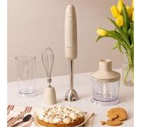 FULLMIX RETRO - Mixeur plongeant multifonction 1000 W avec accessoires - Sable Sable G