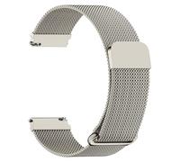 Fullmosa Bracelet de montre acier inoxydable 20mm avec fermeture magnétique compatible avec Samsung Galaxy Watch 7/6/5/4 40mm 44mm, Samsung Watch 4 Classic 46mm 42mm, Active 2, Lumière étoilée