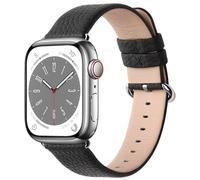 Fullmosa Compatible Bracelet Apple Watch 49/45/44/42/41/40/38mm Premium Cuir Véritable Bracelet de Remplacement, Compatible avec Apple Watch SE Séries Ultra/8/7/6/5/4/3/2/1 pour Hommes et Femmes