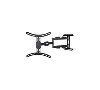 Hama Support Mural TV (pour Une Une Diagonale d’écran de 81 à 165 cm (32" à 65"), 2 Bras, ultralong, VESA jusq'à 400x400) Noir