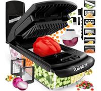 Fullstar Pro Core - Coupe Légumes, Râpe et Mandoline Cuisine - 8 Lames