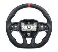 Fully Leather Steering Wheel Compatible For Dodge And Challenger RT HELLCAT 2015 2016 2017 2018 2019 2020 2021 2023 Durango 2015-2020