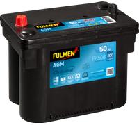 FULMEN - Batterie voiture Start & Stop 12V 50AH 800A (n°FK508) - Réf. 404644