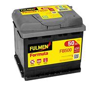 Exide Batterie auto Fulmen FB500 Formula 12V plomb-acide 50Ah 450A Puissance élevée