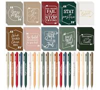 Fulmoon Lot de 120 mini blocs-notes inspirants pour la rentrée scolaire, cadeaux en vrac, mini carnets de motivation pour étudiants, enseignants, collègues, employés (rétro)