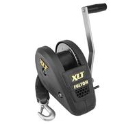 Fulton 142314 XLT Treuil à Vitesse Unique avec Sangle de 6 m et Housse - Capacité de 816,5 kg, 1 pièce, Noir