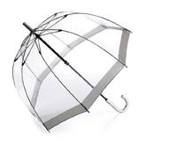 Fulton Birdcage-1 Parapluie, Bordure argenté, Taille unique, Simple