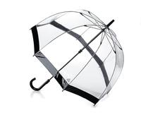 Fulton Parapluie cage à oiseaux avec bordure noire, Bordure noire., Taille unique, Simple