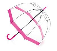 Fulton Parapluie cage à oiseaux avec bordure rose, Broderie rose, walking length, Simple