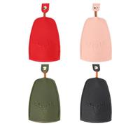 Fulu Étui à Clés en Cuir - 4 Pièces Extractibles pour Hommes et Femmes