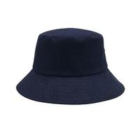 FULUJIDI Chapeau Bob Big Head Homme Grande Taille Seau Chapeaux Garçon Grande Taille Casquette De Pêcheur Femme Coton Panama Xl60-63Cm Bleu Foncé