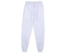 FULUJIDI Pantalons De Survêtement Mode Casual Solide Couleur Pantalons De Sport Hommes Fitness Jogging Pantalon De Sport 3XL Blanc