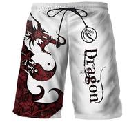 FULUJIDI Short De Bain Homme Maillots De Bain Shorts Planche De Surf Confortable Shorts À Séchage Rapide Maillot De Bain Sport Trunks Hommes Plage Shorts XXXL 4