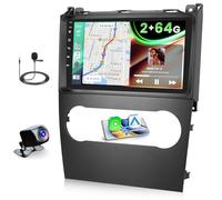 Fuluku 2+64G Android Radio pour Mercedes Benz Classe B B200 Classe A A160 A180 2008-2011 Wireless Carplay&Android Auto, 9'' IPS Touchscreen Radio Voiture Bluetooth/GPS/Caméra de recul/FM/WiFi/SWC/26UI