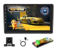Fuluku 4+64G Android Autoradio pour Fiat Ducato 3/Peugeot Boxer 2/Citroen Jumper 2 2011-2022 Wireless Carplay&Android Auto, 9'' Touch Screen Radio Voiture Bluetooth 5.0/GPS/Caméra de recul/FM/WiFi/SWC