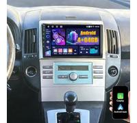 Fuluku 4+64G Android Autoradio pour Toyota Corolla Verso AR10 2004 2005 2006 2007 2008 2009 Wireless Carplay Android Auto, 9'' Touch Screen Radio Voiture Bluetooth 5.0/GPS/Caméra de recul/FM/WiFi/SWC