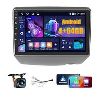 Fuluku 4+64G Android Autoradio pour Toyota Vitz XP10 Yaris Square Echo 1999-2005 Wireless Carplay Android Auto, 9'' IPS Touch Screen Radio Voiture avec Bluetooth 5.0/GPS/Caméra de recul/FM/WiFi/SWC
