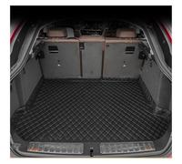 FULUSIC Tapis Coffre pour Smart 3 2023 2024 Accessoires Voiture Décoration Intérieure Tapis Coffre Voiture Résistant À l'usure Tampons Antisalissures Voiture Cuir Tapis Coffre(Black-Black)