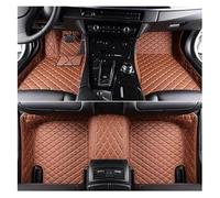 FULUSIC Tapis Sol LHD pour Toyota pour RAV 4 Hybrid 2020 2021 2022 2023 Accessoires Intérieurs À Couverture Complète Tapis Sol Antidérapant(Brown)