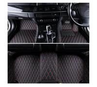 FULUSIC Tapis Sol pour Benz pour GT pour AMG 2 Sièges 2015-2019 Tapis Sol Imperméable Accessoires D'intérieur Voiture Tapis Sol Antisalissure Tapis Sol Antidérapant(Black Red,RHD)