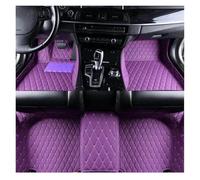 FULUSIC Tapis Sol Tapis Pied Voiture Étanche Accessoires pour Accord 9th 9.5 CR CT Hybrid 2013 2014 2015 2016 2017 Tapis Sol Antidérapant(3PC Purple,LHD)