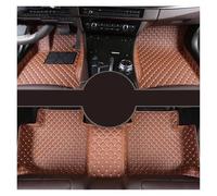 FULUSIC Tapis Sol Tapis Sol Voiture LHD pour City 4th 2002 2003 2004 2005 2006 2007 Tapis Sol Antisalissures pour Intérieur Voiture Tapis Sol Antidérapant(Brown)