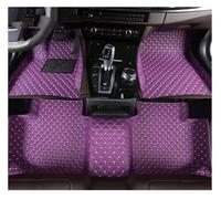 FULUSIC Tapis Sol Tapis Sol Voiture LHD pour Hyundai pour Grandeur pour Azera 2005-2017 Style Intérieur Voiture Tapis Antisalissures Accessoire Tapis Sol Antidérapant(Purple)