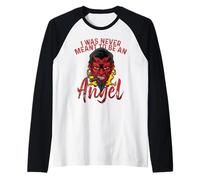 Fumant Le Diable Flammes | I Was Never Meant to Be an Angel Manche Raglan