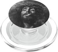 Fume Plus Cool de Jésus-Christ, résistance, Jésus Rebelle PopSockets PopGrip pour MagSafe