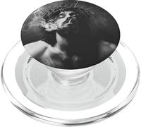 Fume Plus Cool de Jésus-Christ, résistance, Jésus Rebelle PopSockets PopGrip pour MagSafe