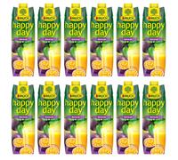 Fumée Happy Day Maracujafruchtsaftkonzentrat 1000ml 12er Pack