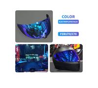 (Fumée légère) Pour HJC C70 C-70 I70 I-70 Visière de casque de moto, lentille de protection, accessoires