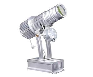 FUMENG LED GOBO Logo Projecteur 25W Lumière de projecteur pour la publicitaire, la décoration, Le Centre Commercial, etc., intérieur,Argent,Remotecontrol