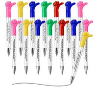 Fumete Lot de 25 stylos à bille « May You Be Proud Thumbs up » - Cadeau de remerciement - Geste de la main - Cadeau inspirant pour employé, collègue, infirmière, enseignant, collègue, ménage