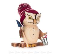 Fumeur Chouette Balayeuse de Neige Bxhxt 16 Cmx19 Cmx12 CM Neuf Erzgebirge