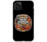 Fumeur de Viande avec Inscription « Father Husband » Coque pour iPhone 11 Pro Max