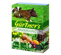 Gärtner's Engrais bio granulé Jardinier’S (fumier de bœuf) à longue durée 4,5 kg