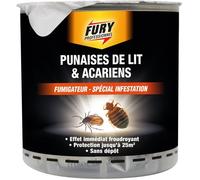 Fumigateur punaises de lit & acariens Diffuseur spécial infestation Effet immédiat Protection jusqu'à 25m² Sans gaz propulseur Sans