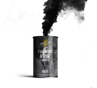 Fumigène en Pot 1 MINUTE couleur Noir- Allumage à mèche, durée 60 secondes,