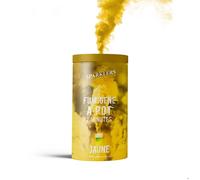 Fumigène en Pot 2 MINUTES couleur Jaune - Allumage à mèche, durée 120 secondes,
