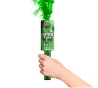 Fumigène Torche a Main 45 secondes couleur Vert - Déclenchement à Mèche, durée 45 sec,
