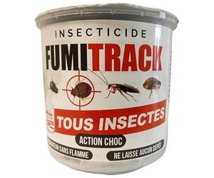FUMITRACK Fumigène fumigateur insecticide anti punaises de lit, blattes, puces, mouches, volants et rampants sans flamme