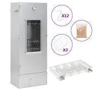 vidaXL Fumoir à four à BBQ générateur de fumée froide acier galvanisé